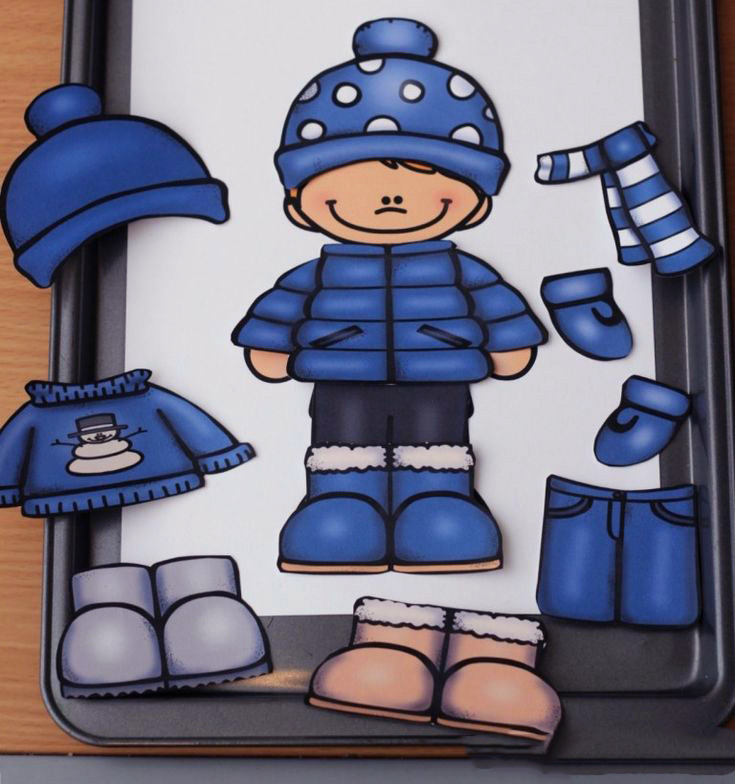 How to Make Winter Clothes Activities for Kids