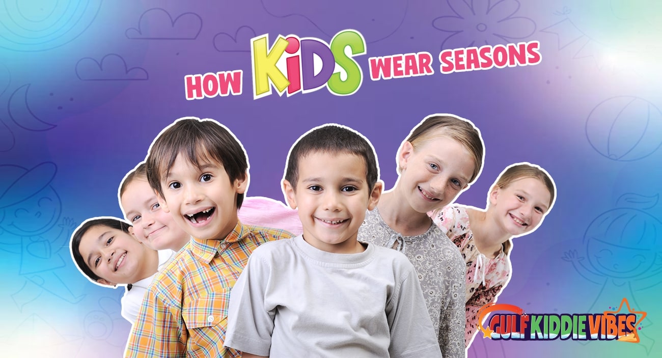 how kids wear seasons