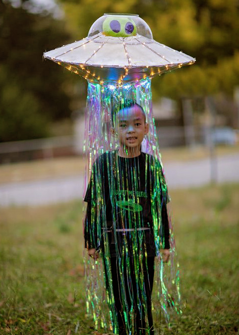 Alien UFO Abduction Costume