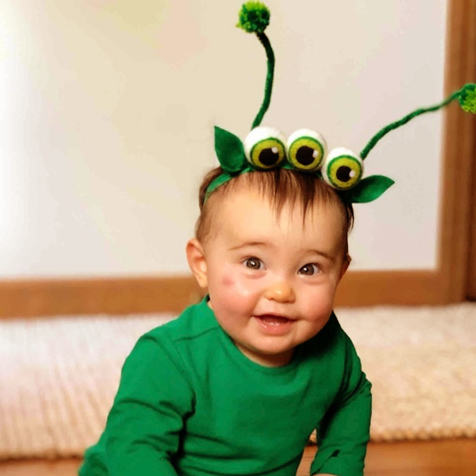 how to make alien costume for kids