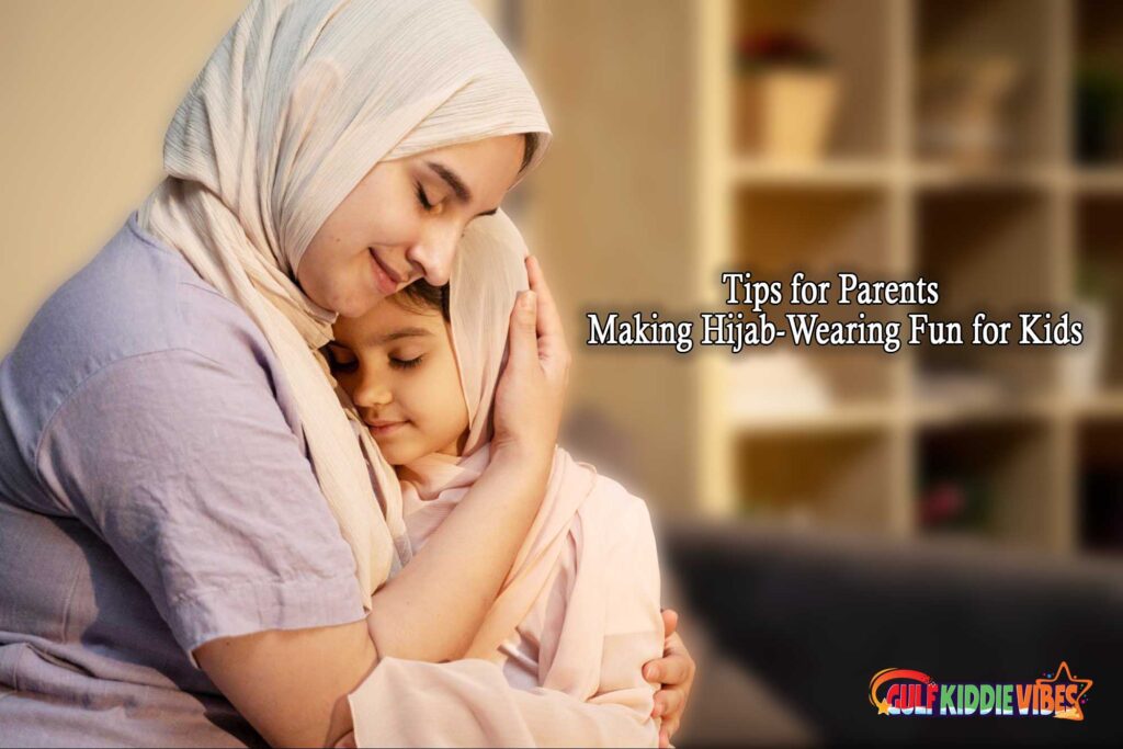 how to wear hijab arab style for kids