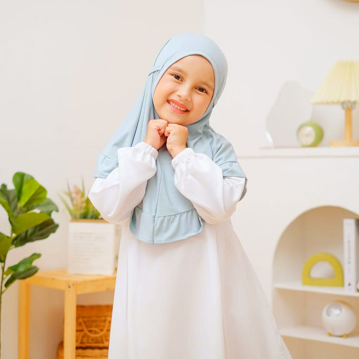 how to wear hijab arab style for kids