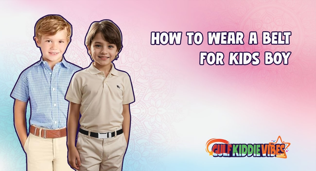 How to Wear a Belt for Kids Boy