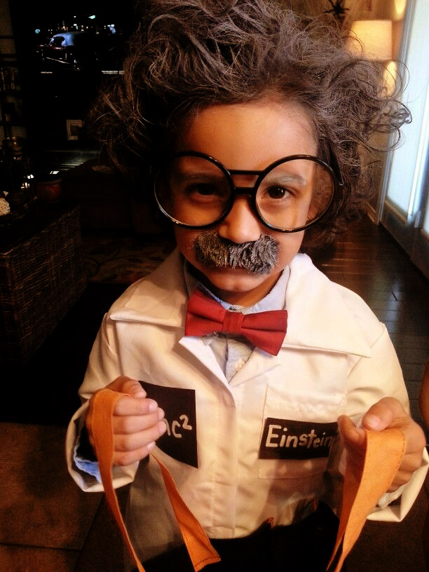 how can a kid dress up as a scientist