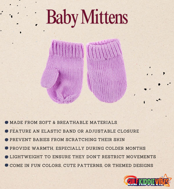 why do babies wear mittens