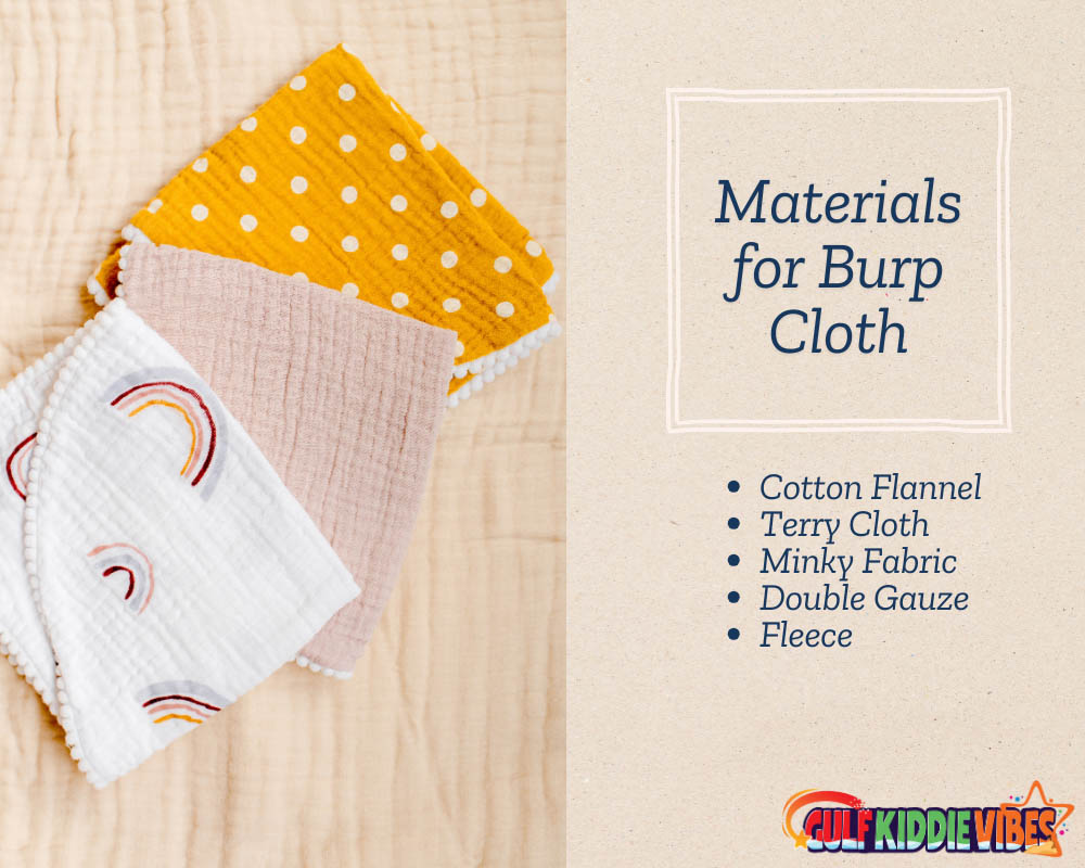 How to Make Baby Burp Cloth