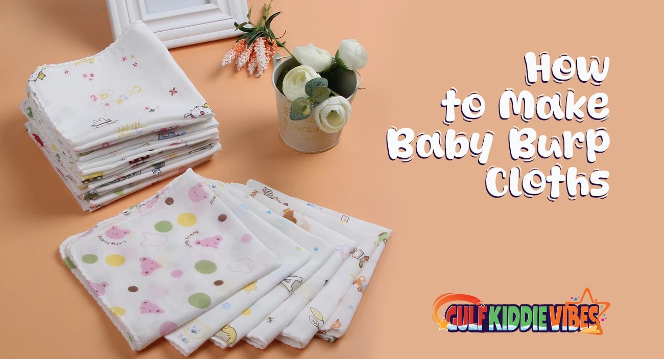 How to Make Baby Burp Cloth